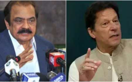 Pak Home Minister Sanaullah warned Imran Khan, said- If he starts protesting again, he will be arrested