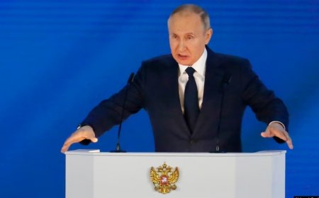 Russian President Putin's speech in Parliament, said- The war started because of western countries