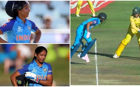 Ind vs Aus ICC T20 WC Semifinal: Australia beat India by 5 runs, Harmanpreet Kaur's knock goes in vain