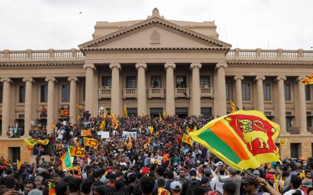 Sri lanka crisis: trade unions protest against tax hike in sri lanka, nationwide strike on march 1