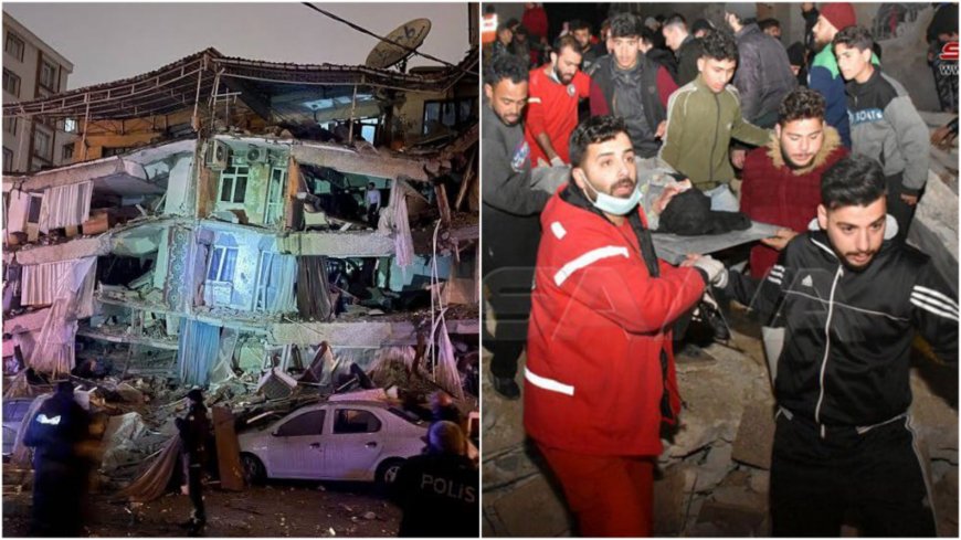 WATCH: Earthquake caused massive devastation in Turkey, building razed to the ground, video surface