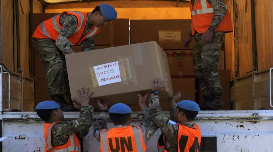 Under the UN mission, the Indian Army landed in the earthquake-affected areas of Syria, provided relief material