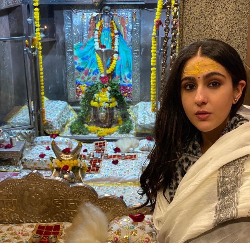 Sara Ali Khan gets trolled, abused for worshiping on Maha Shivratri, picture surface