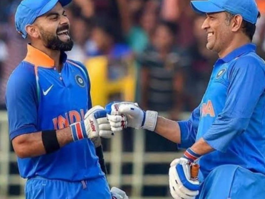 Virat kohli reveals how MS Dhoni encouraged him during rough phase, shares his message