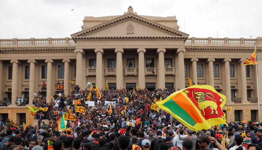 Sri lanka crisis: trade unions protest against tax hike in sri lanka, nationwide strike on march 1