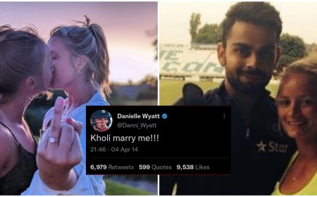 England cricketer Danielle Wyatt, who once jokingly proposed to Virat, gets engaged to her Girlfriend