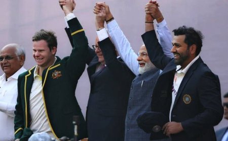 IND vs AUS: PM Narendra Modi-Anthony Albanese watch India-Australia 4th test at Ahmedabad Stadium