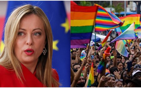 Italy: Ban on birth registration of same-sex couples' children, LGBT flags waving on the streets