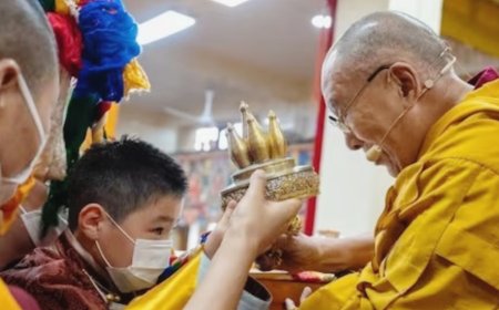 Dalai Lama's big blow to China, names 8 year old Mongolian boy as the third 'Buddhist spiritual leader'