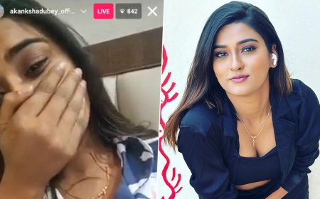 Watch: Akanksha Dubey wanted to say something, came live on Instagram at 2 pm, but…..