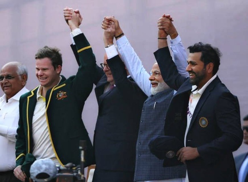 IND vs AUS: PM Narendra Modi-Anthony Albanese watch India-Australia 4th test at Ahmedabad Stadium