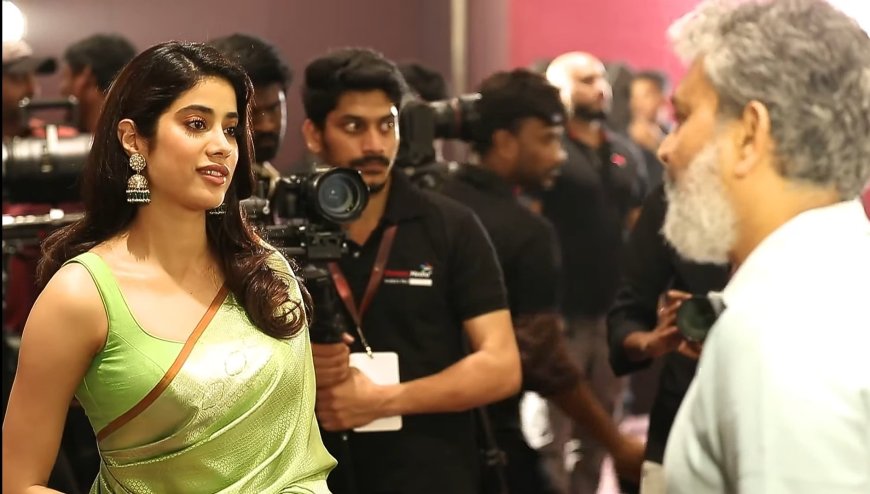 Jr NTR and Janhvi Kapoor Starrer film 'NTR 30' begins, SS Rajamouli gives first clap, picture surface