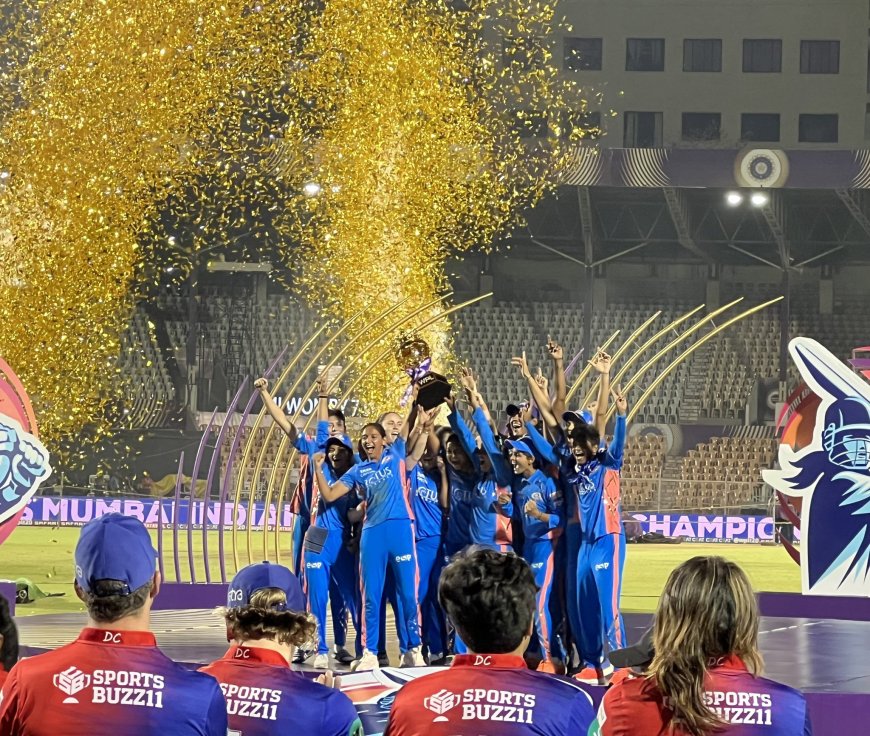 MI vs DC: Harmanpreet Kaur created history, won the first title by defeating Delhi Capitals in WPL 2023