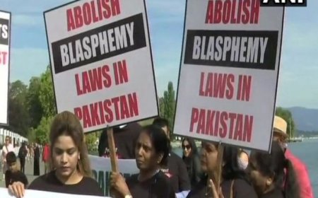 Blasphemy Laws: Chinese citizen arrested on charges of blasphemy in Pakistan, people block road in protest