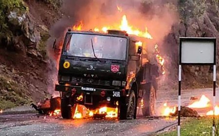 5 soldiers killed in J&K's Poonch as terrorists throw 'Grenades' at their vehicle