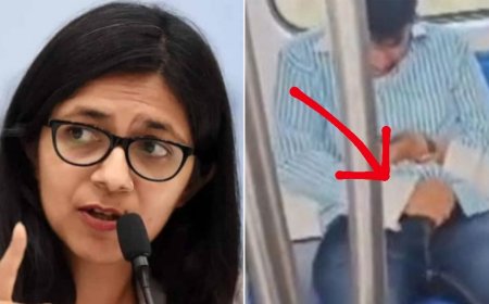 DCW chief issues notice to cops over viral video of man 'Shamelessly M*sturbating' in Delhi Metro