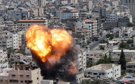 Israel-Palestine Dispute: Israel carried out airstrike on Gaza in retaliation due to death of Palestinian