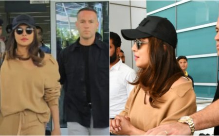 Priyanka Chopra reached Delhi to make a splash in sister Parineeti Chopra's engagement, viral video