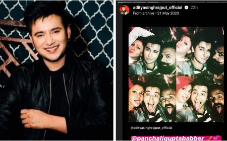 Aditya Singh Rajput had a party with friends before his death, these things revealed in Instagram Post