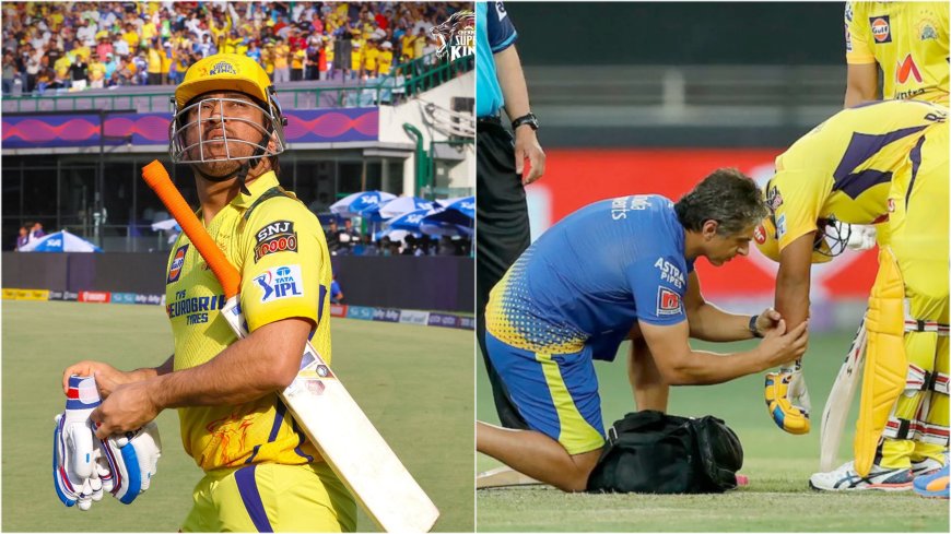 IPL 2023: Dhoni will not be able to play playoff matches? CSK coach gives a shocking statement