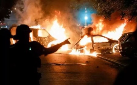 France Riots: The terror of the rioters did not stop in France, a car rammed into the mayor's house in Paris; wife and child injured