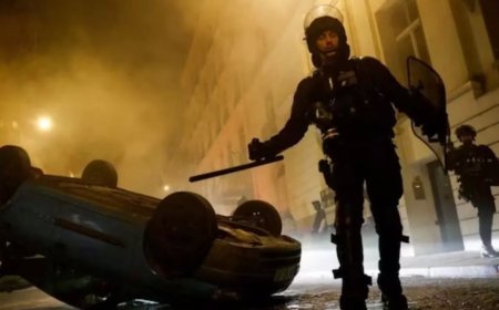 Sporadic violence in France but now a concern for social unity, 16 people arrested in latest incidents