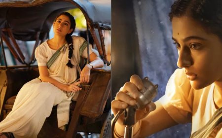 IFFI 2023 stage was special for Sara Ali Khan, the actress released the motion poster of 'Ae Watan Mere Watan'