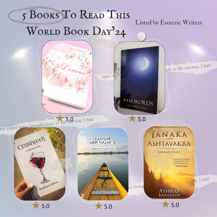 5 Books to Read this World Book Day