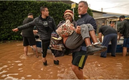 Brazil Flood: Huge devastation due to floods and rains in Brazil, more than 57 deaths and thousands missing; See the scene in pictures