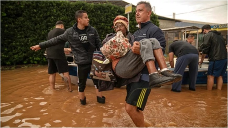 Brazil Flood: Huge devastation due to floods and rains in Brazil, more than 57 deaths and thousands missing; See the scene in pictures