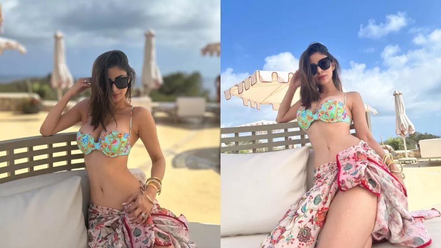 Mouni Roy increased the heat with her look in Spain, shared beautiful pictures in bikini
