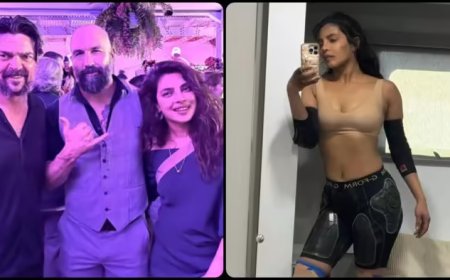 Priyanka Chopra shared blood-soaked pictures from the set, shooting of The Bluff completed