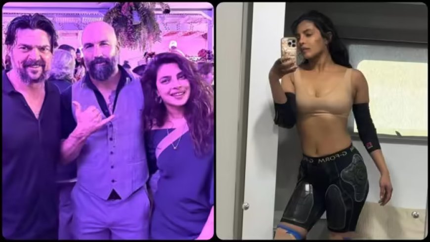 Priyanka Chopra shared blood-soaked pictures from the set, shooting of The Bluff completed