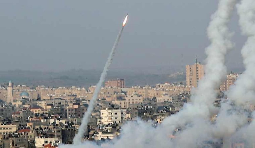 Israel Hamas War: Hamas attacks Israel again, rocket falls into the sea near Tel Aviv