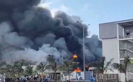 Tamil Nadu: Massive fire at TATA electronics plant in Hosur, 1500 employees rescued