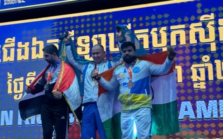Sudhir Saxena Secures Bronze at Asian Kickboxing Championships 2024: A Victory Forged in Perseverance