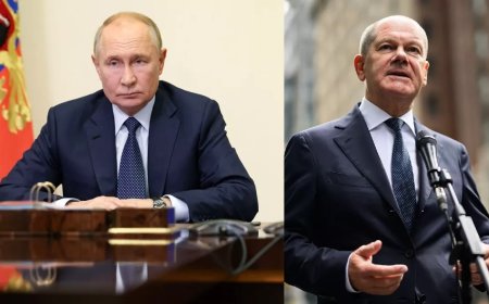 The ice in relations melted, German Chancellor Schulz called Putin; talked about ending the Ukraine war