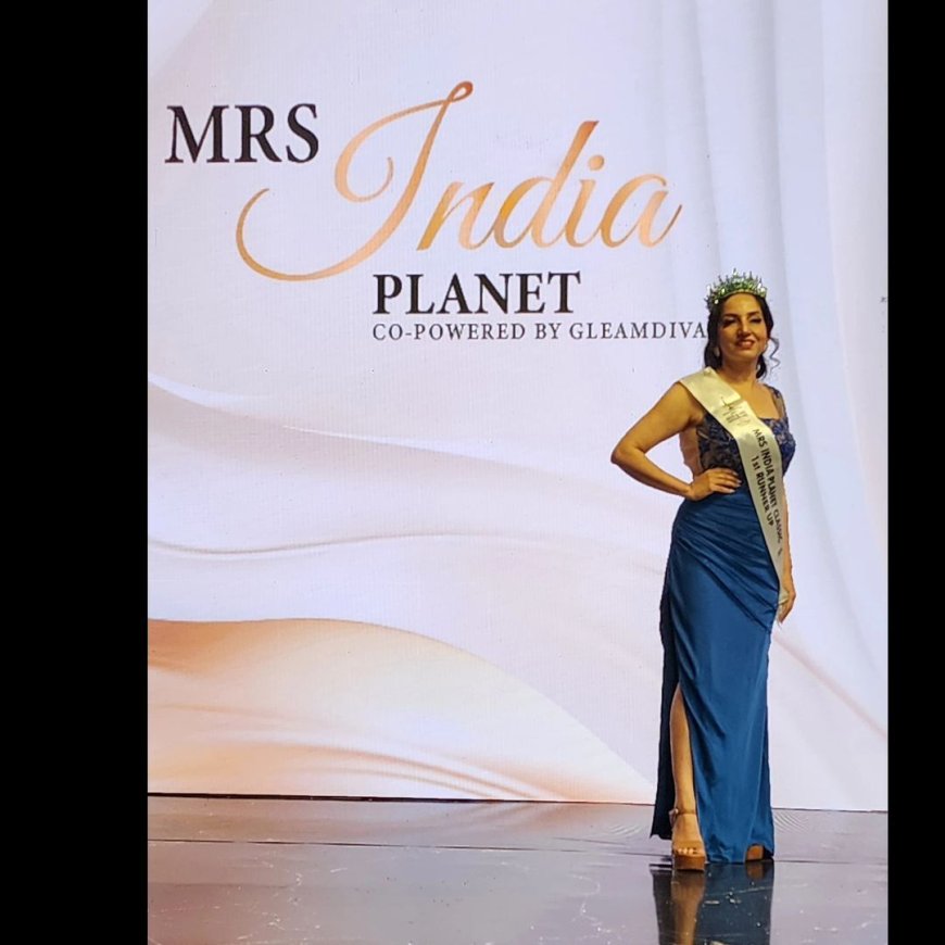 Gurpreet Kaur- Mrs India Planet 1st Runner-Up and Rising Star in Fashion and Film