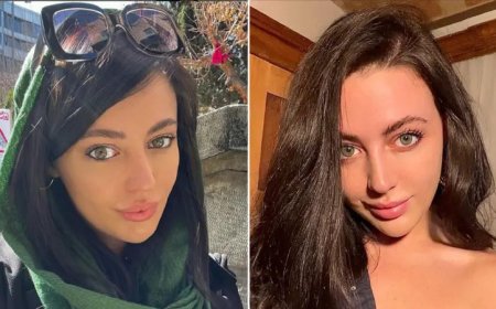 What is the work of an adult star in the Taliban's courtyard? American beauty reached Afghanistan, posing for a photo with an AK-47