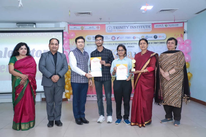 TIPS Dwarka Celebrates Kala Utsav, Showcasing Student Talent