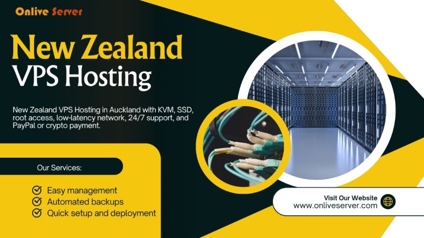 Onlive Server Boosts Online Presence with New Zealand VPS Hosting of High Performance to Global Companies