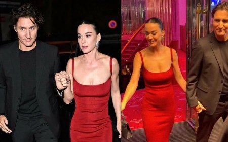 Former Canadian PM Justin Trudeau's relationship with Katy Perry becomes official, the couple was seen holding each other's hands.