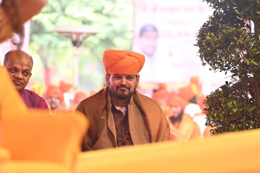 Ayodhya Marks the Inaugural Chapter of Rashtra Katha under the Presence of Param Pujya Sadhguru Shri Riteshwar Maharaj led by Brij Bhushan Singh Ji on 1 January 2026