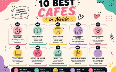 10 Best Cafés in Noida for Coffee Lovers, Cozy Vibes & Aesthetic Hangouts