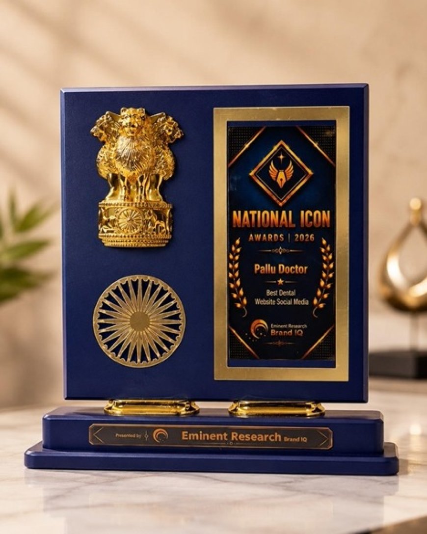 Pallu Doctor Receives Best YouTuber Award for Changing the Way People Learn About Dental Health